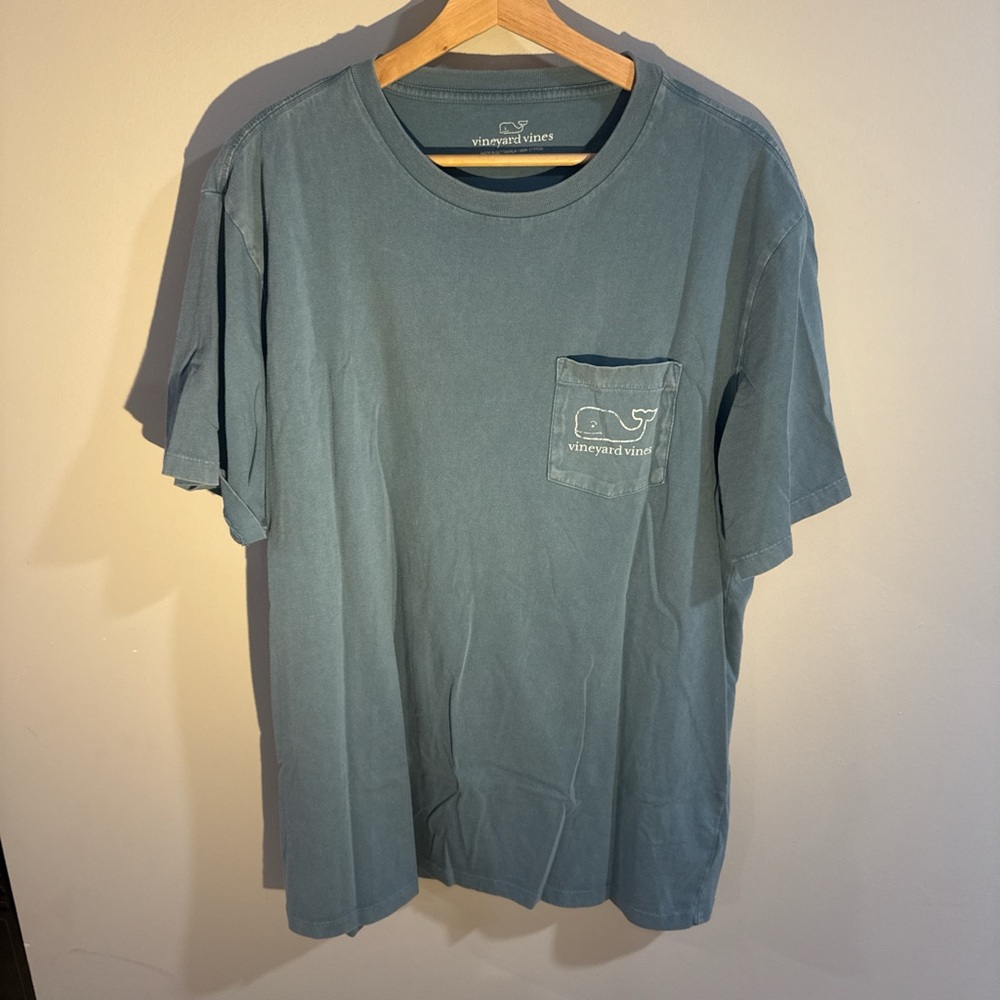 Vineyard Vines Men's Blue Short Sleeve Tee